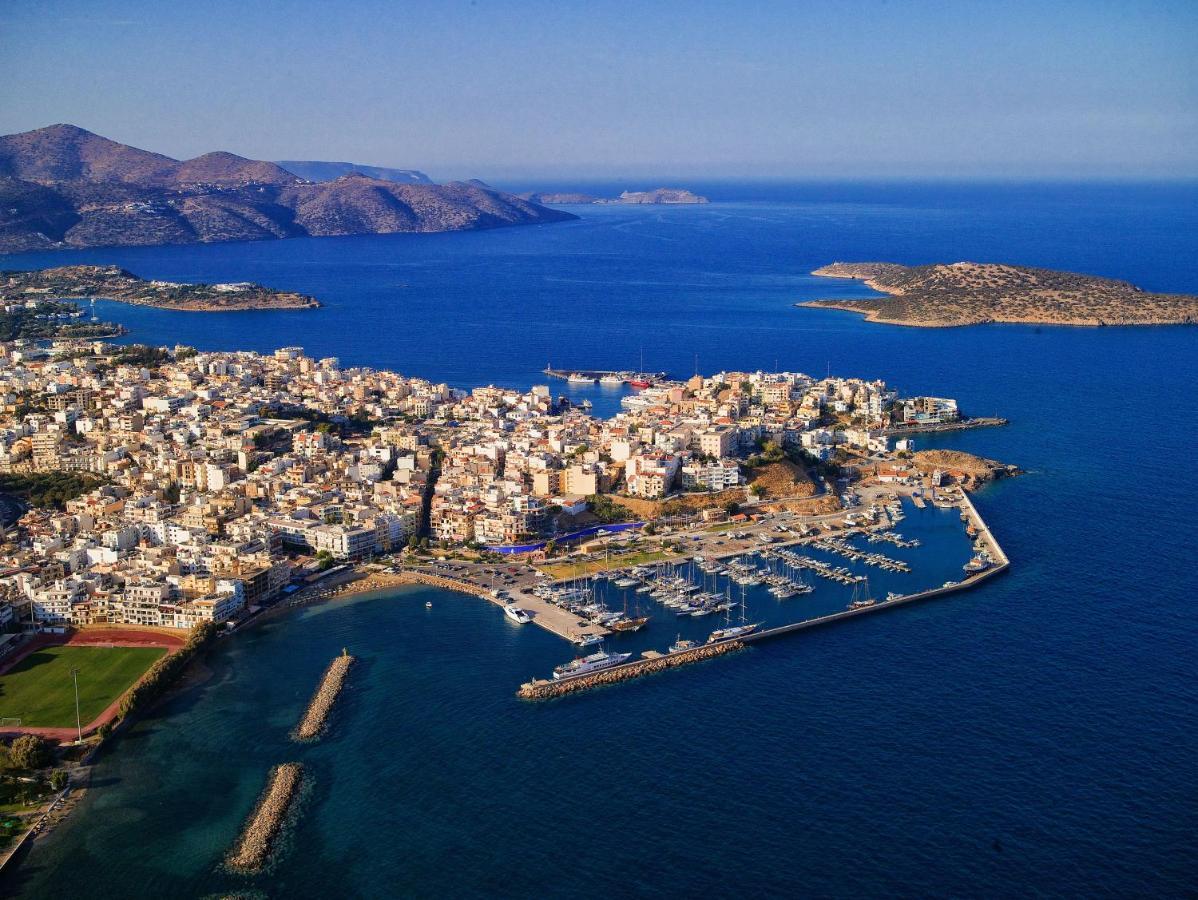 Luxury Apartment Marine View Agios Nikolaos  Bagian luar foto